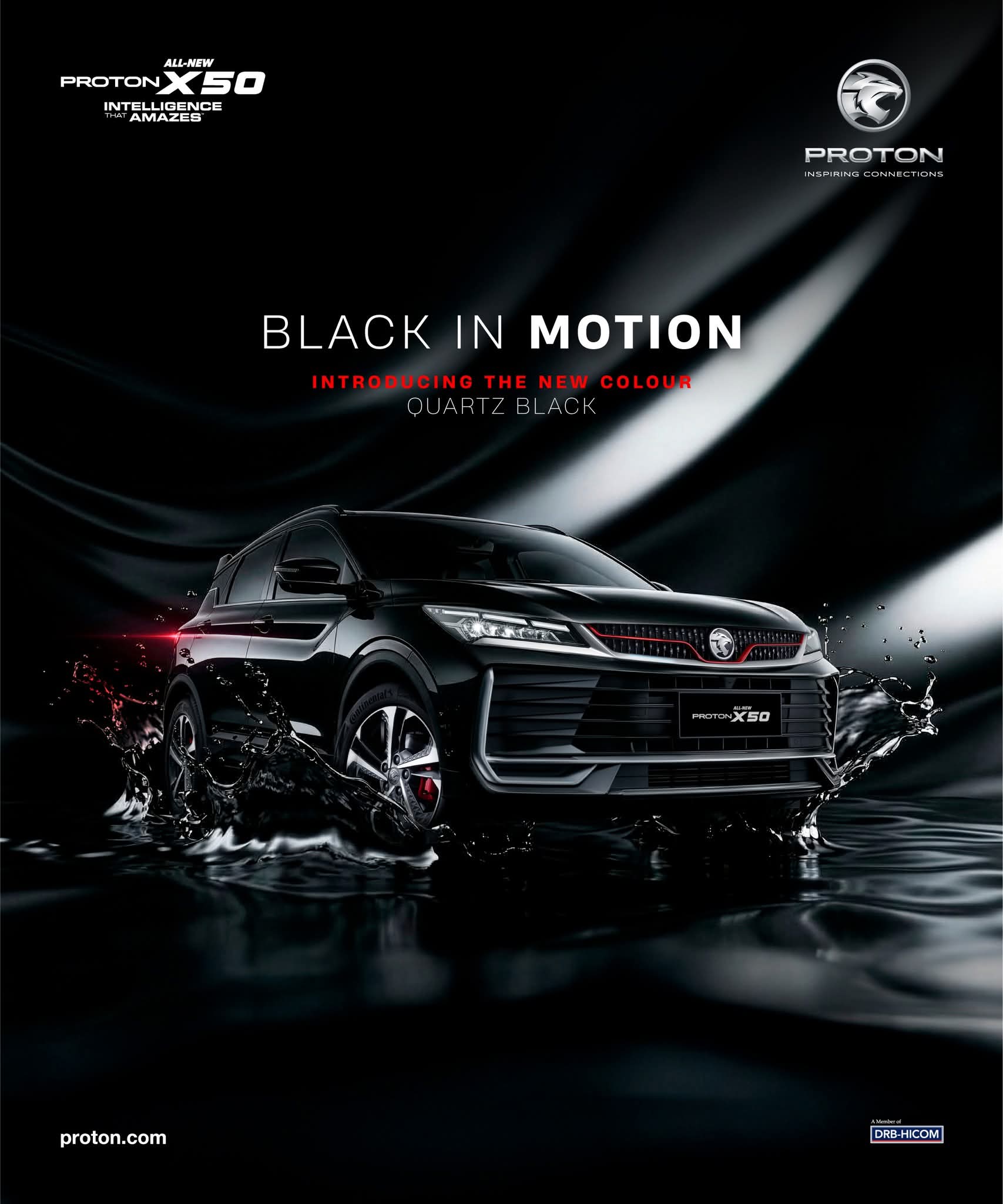 Proton x50 Quartz Black 2026